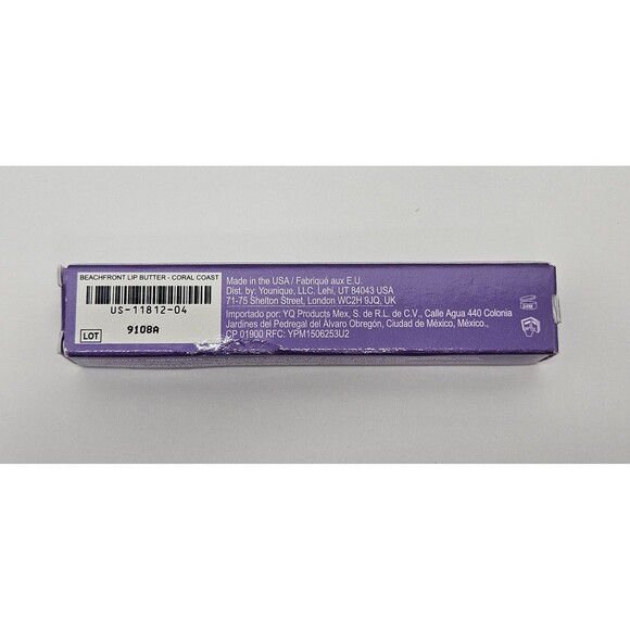 Younique Beachfront Chilling Lip Butter in Shade Coral Coast NEW in box - Picture 6 of 7